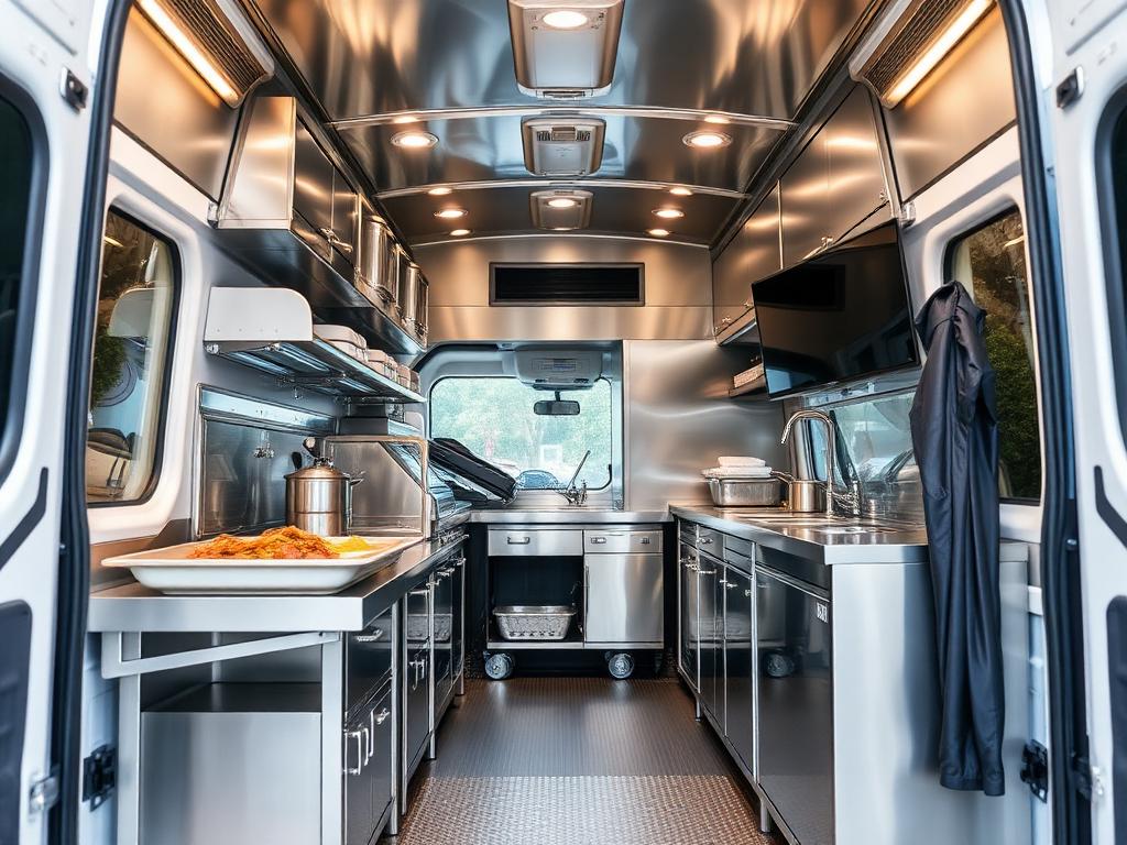 Mobile Catering vehicle upfitting
